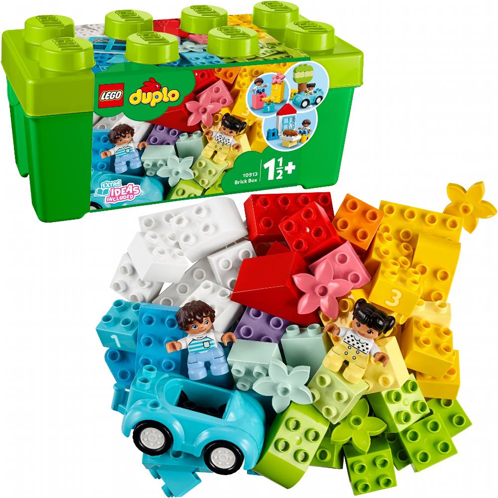 Конструктор LEGO DUPLO Classic Коробка з кубиками 65 деталей (10913) Серія Lego DUPLO