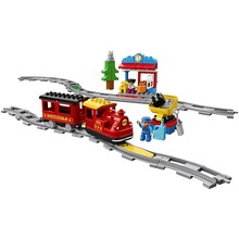 Конструктор LEGO DUPLO Town Поїзд на паровій тязі 59 деталей (10874)