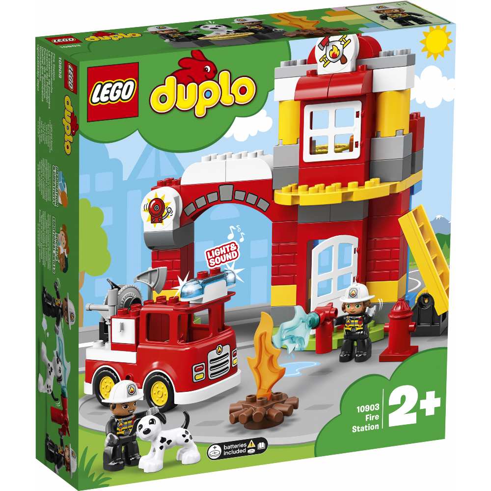

Конструктор LEGO DUPLO Пожарное депо 76 деталей (10903), DUPLO Пожарное депо 10903