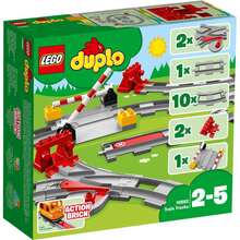 Конструктор LEGO DUPLO Town Рельсы 23 детали (10882)