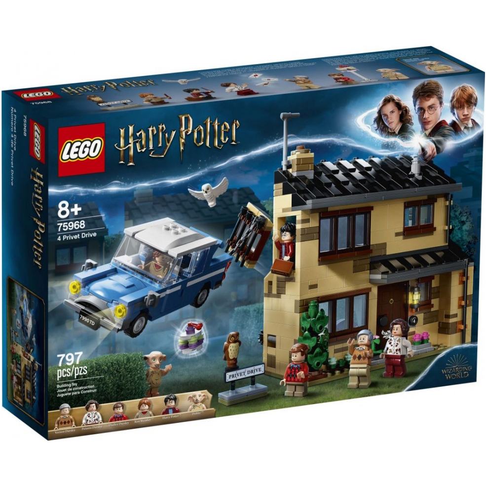 Конструктор LEGO Harry Potter Тиссовая вулиця 4 797 деталей (75968)