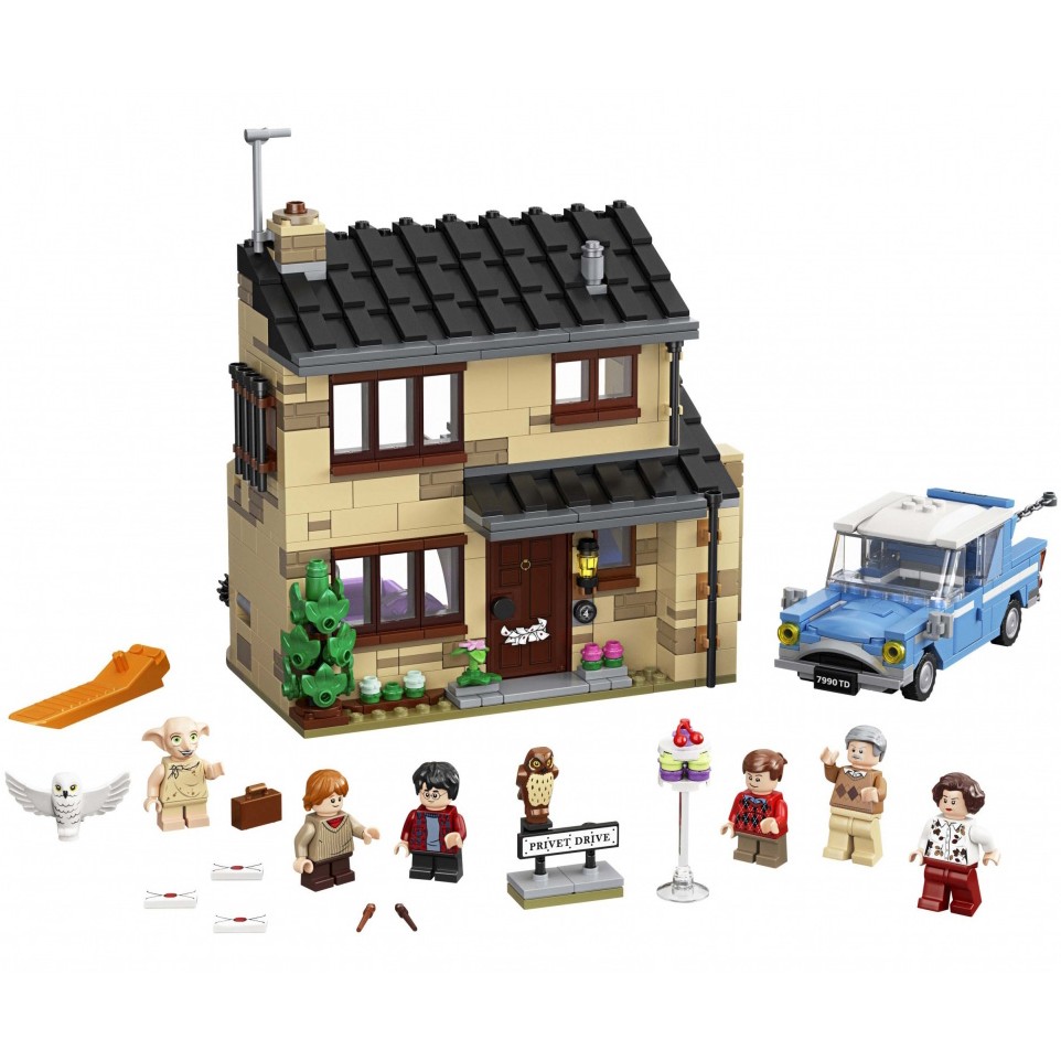 Конструктор LEGO Harry Potter Тиссовая улица 4 797 деталей (75968) Тип классический