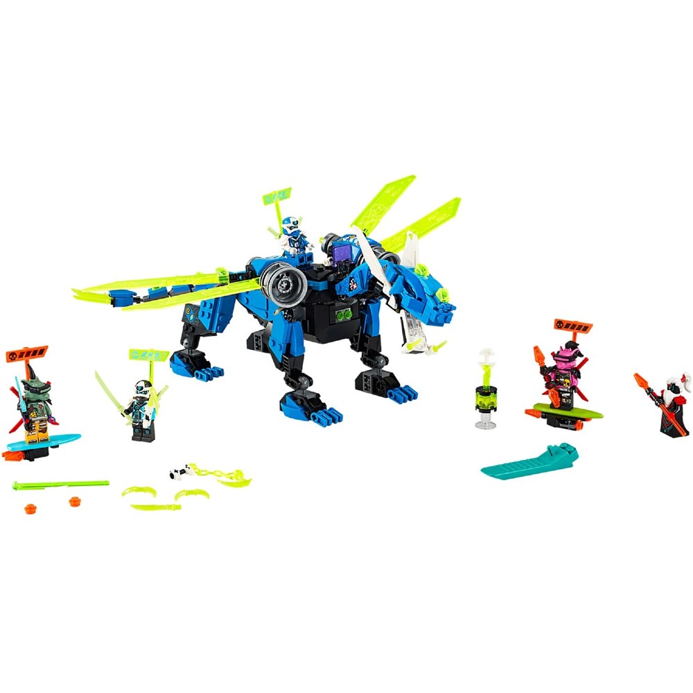 Конструктор LEGO Ninjago Кибердракон Джея 518 деталей (71711) Тип классический