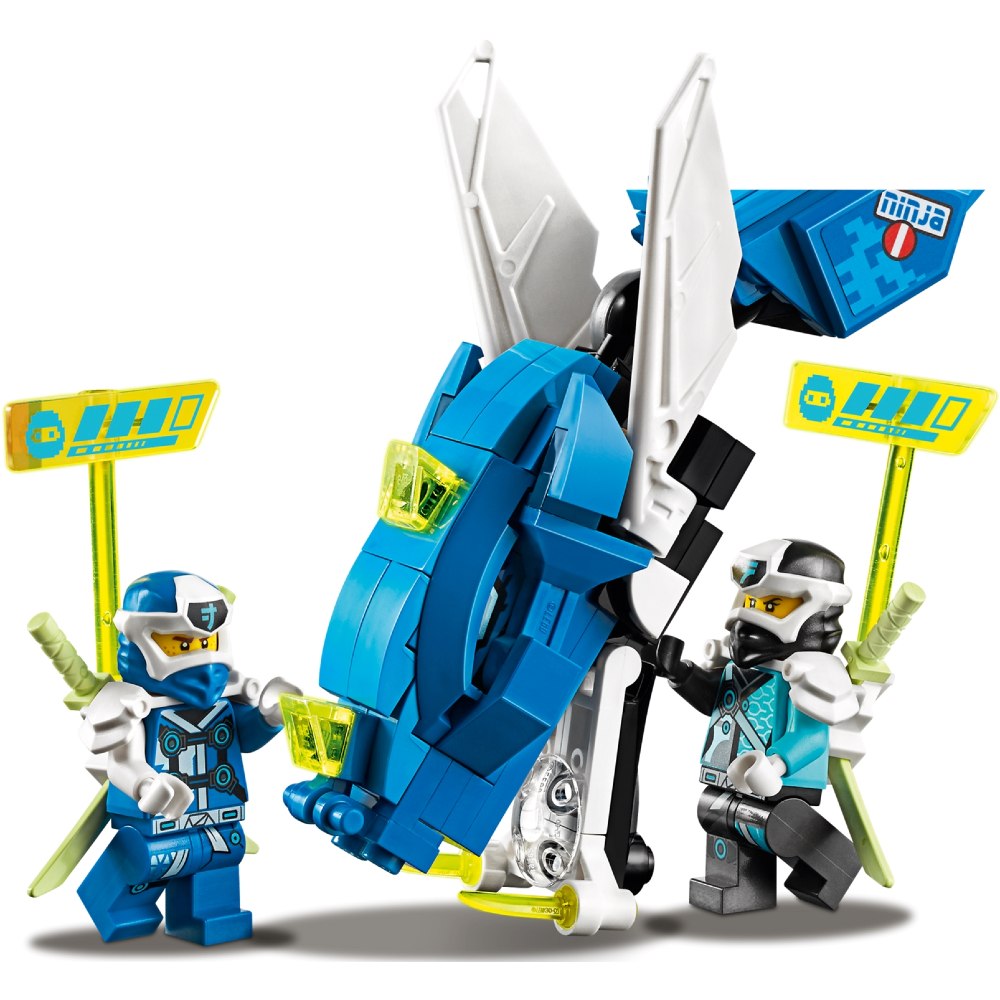 Фото Конструктор LEGO Ninjago Кибердракон Джея 518 деталей (71711)