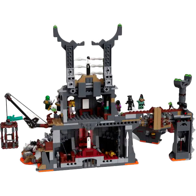 Конструктор LEGO NinjaGo Подземелье колдуна-скелета 1171 деталь (71722 ...