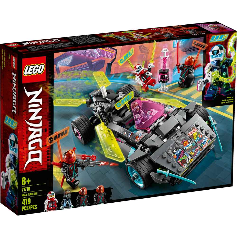 

Конструктор LEGO Ninjago Специальный автомобиль Ниндзя 419 деталей (71710), Ninjago Специальный автомобиль Ниндзя 71710