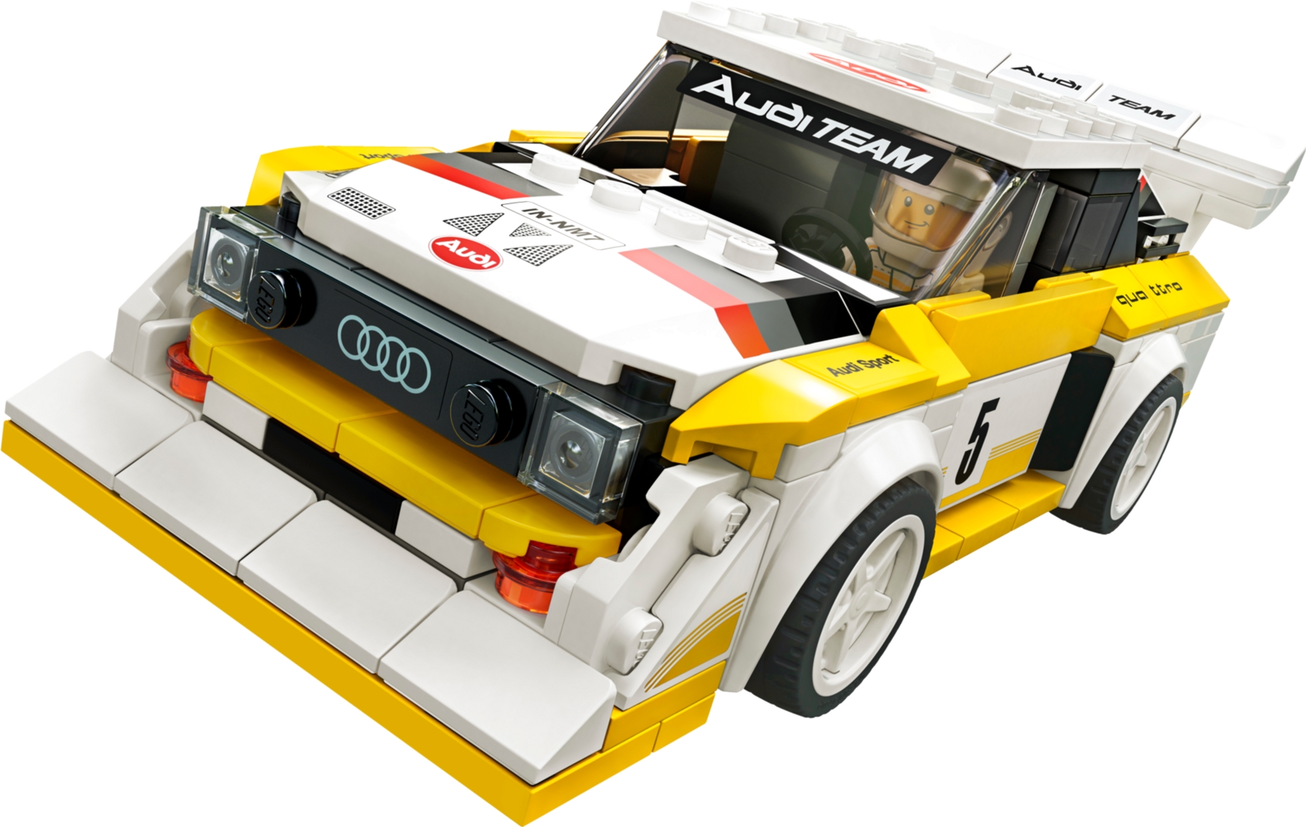 Конструктор LEGO Speed Champions 1985 Audi Sport quattro S1 250 деталей (76897) Тип класичний