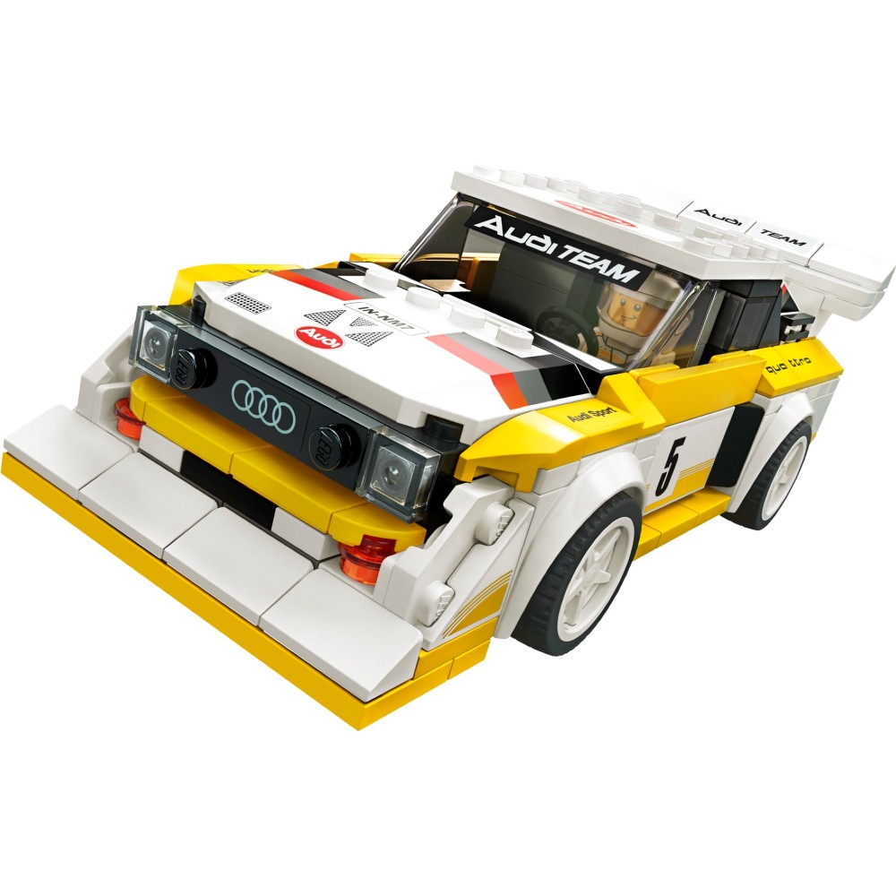 Конструктор LEGO Speed Champions 1985 Audi Sport quattro S1 250 деталей (76897) Тематика транспорт