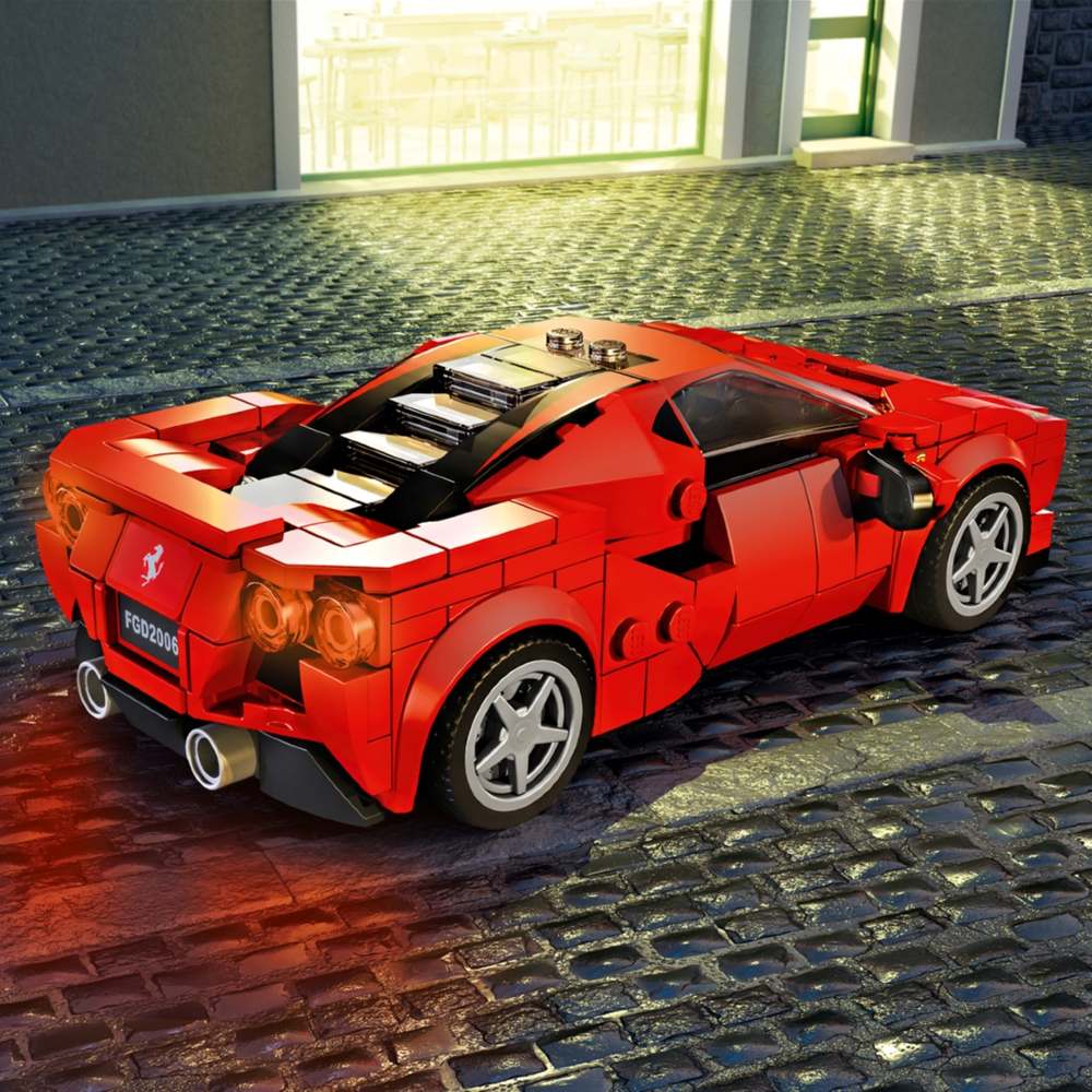 В Україні Конструктор LEGO Speed Champions Ferrari F8 Tributo 275 деталей (76895)