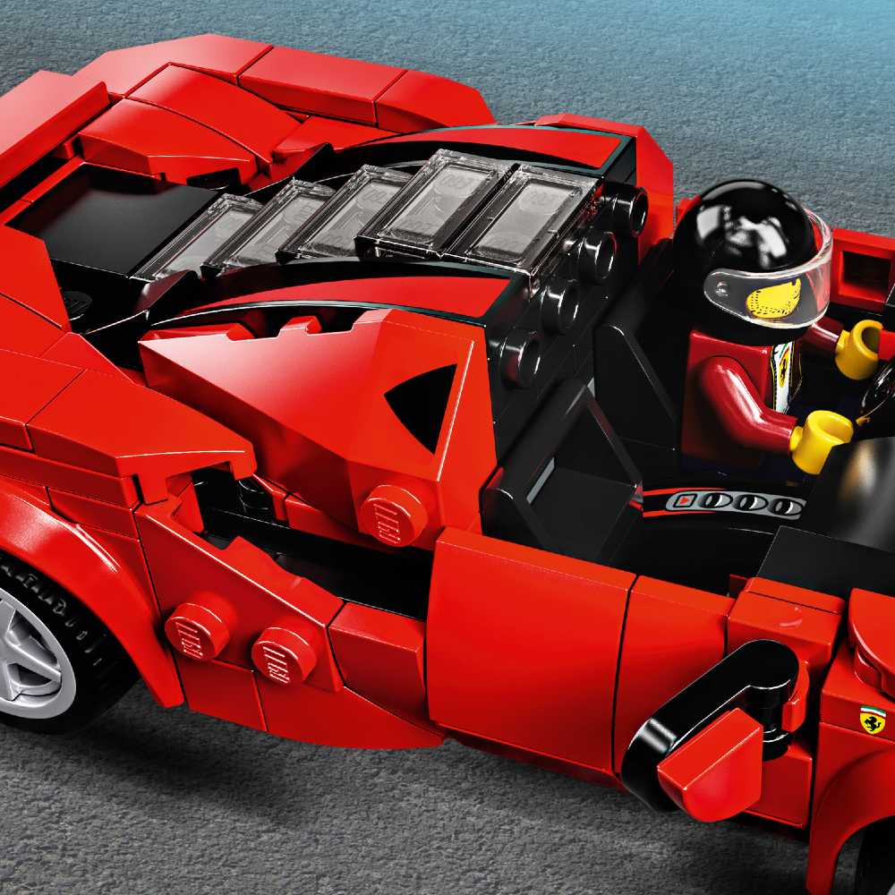 Зовнішній вигляд Конструктор LEGO Speed Champions Ferrari F8 Tributo 275 деталей (76895)