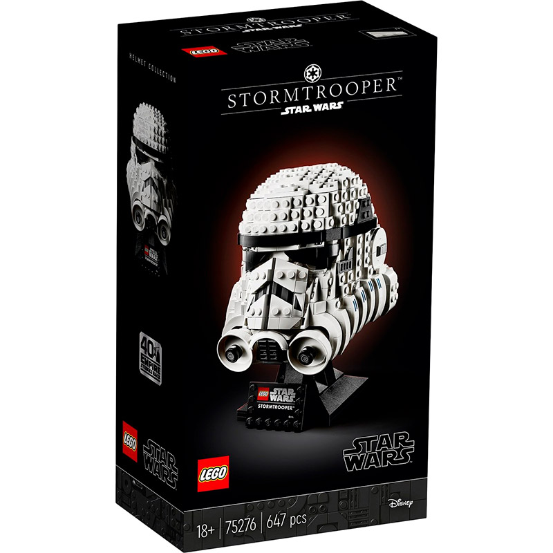 

Конструктор LEGO Star Wars Шлем штурмовика 647 деталей (75276), Star Wars Шлем штурмовика 75276