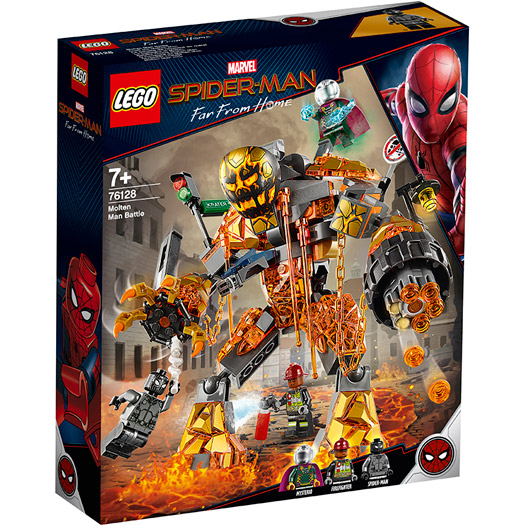 Конструктор LEGO Super Heroes Бій з Розплавленим Людиною 294 деталі (76128)