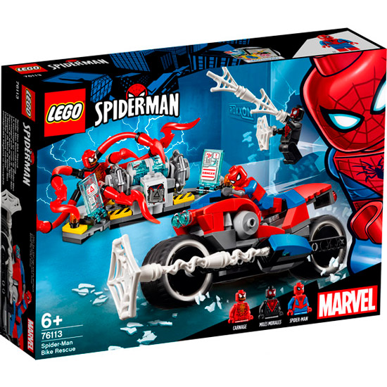 Конструктор LEGO Super Heroes Marvel Comics Спасательная операция на мотоциклах (76113)