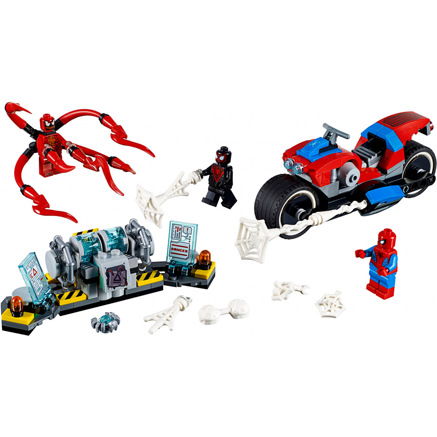 Конструктор LEGO Super Heroes Marvel Comics Спасательная операция на мотоциклах (76113) Тематика тематический