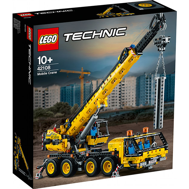 

Конструктор LEGO Technic Мобильный кран 1292 детали (42108), Technic Мобильный кран 42108