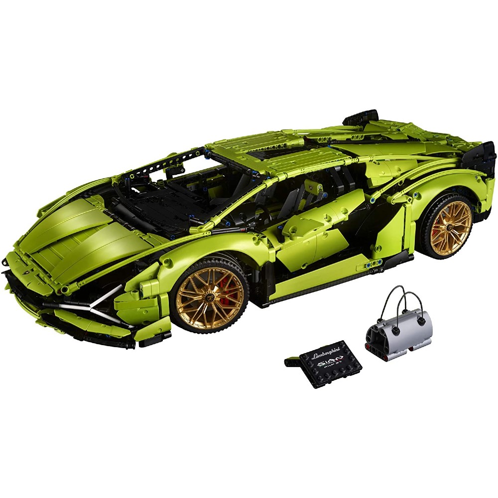 Конструктор LEGO Technic Lamborghini Sian FKP 37 3696 деталей (42115) Тип уникальные детали