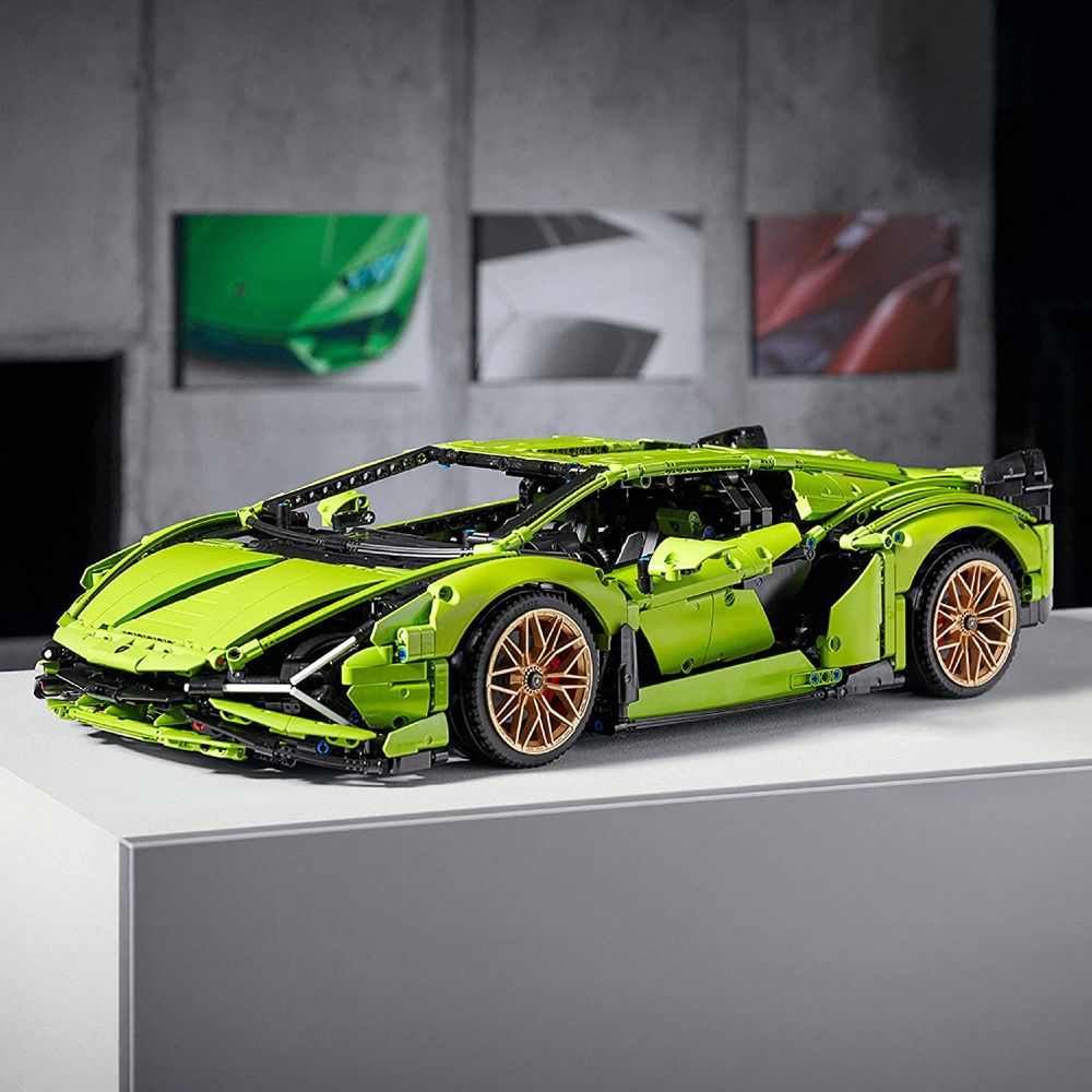 В интернет магазине Конструктор LEGO Technic Lamborghini Sian FKP 37 3696 деталей (42115)