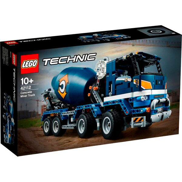 

Конструктор LEGO Technic Автобетоносмеситель 1163 детали (42112), Technik Бетономалка 42112