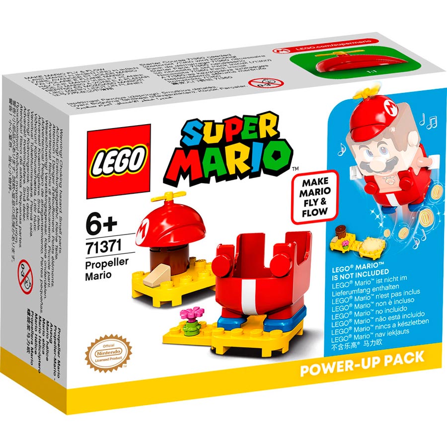 

Конструктор LEGO Super Mario Марио-вертолет набор усилений (71371), Конструктор Пропеллер Mарио. Бонусный костюм