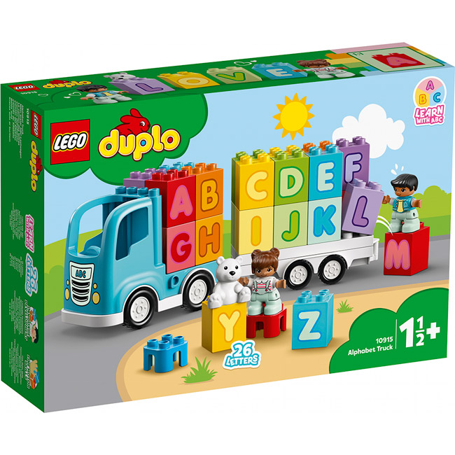 Конструктор LEGO DUPLO My First Грузовик «Алфавит» 36 деталей (10915) Тип классический