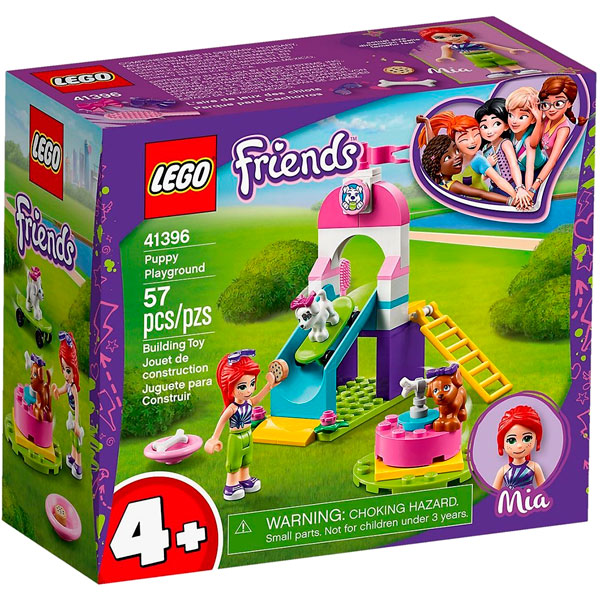

Конструктор LEGO Friends Игровая площадка для щенков (41396), Конструктор Friends Игровая площадка для щенков