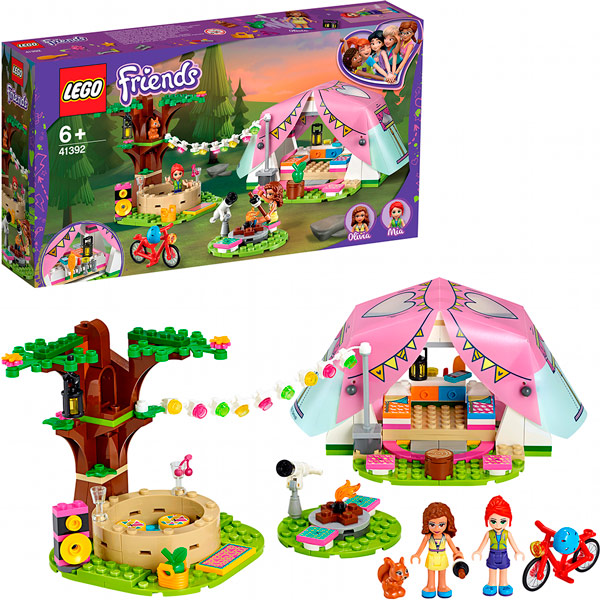 

Конструктор LEGO Friends Роскошный отдых на природе 241 деталь (41392), Конструктор Friends Роскошный отдых на природе