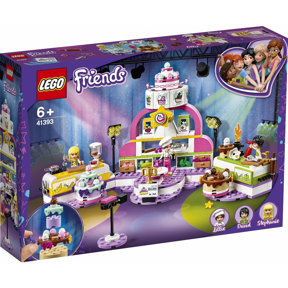 

Конструктор LEGO Friends Соревнование кондитеров (41393), Конструктор Friends Соревнование кондитеров 41393