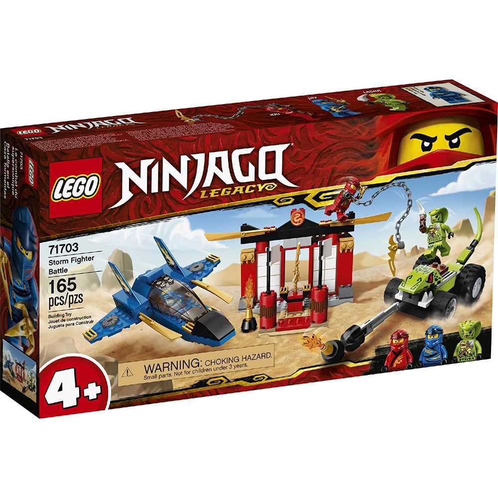 

Конструктор LEGO Ninjago Бой на штормовом истребителе (71703), Конструктор Ninjago Бой на штормовом истребителе