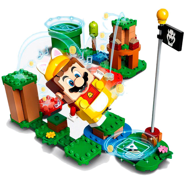 Конструктор LEGO Super Mario Маріо-кіт (71372) Тематика комп'ютерні ігри