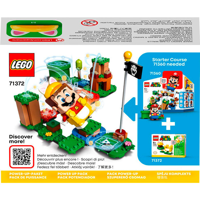 Зовнішній вигляд Конструктор LEGO Super Mario Маріо-кіт (71372)