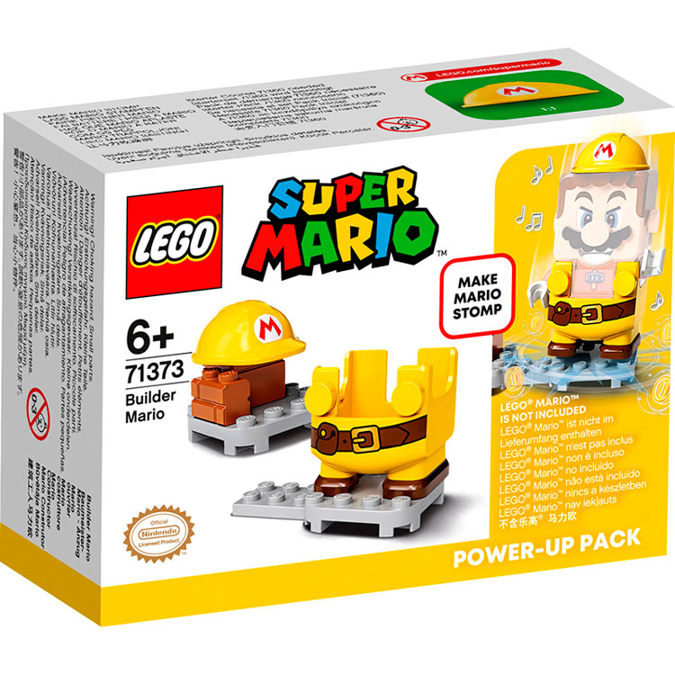 Конструктор LEGO Super Mario Марио-строитель 10 деталей (71373) Крепление блок