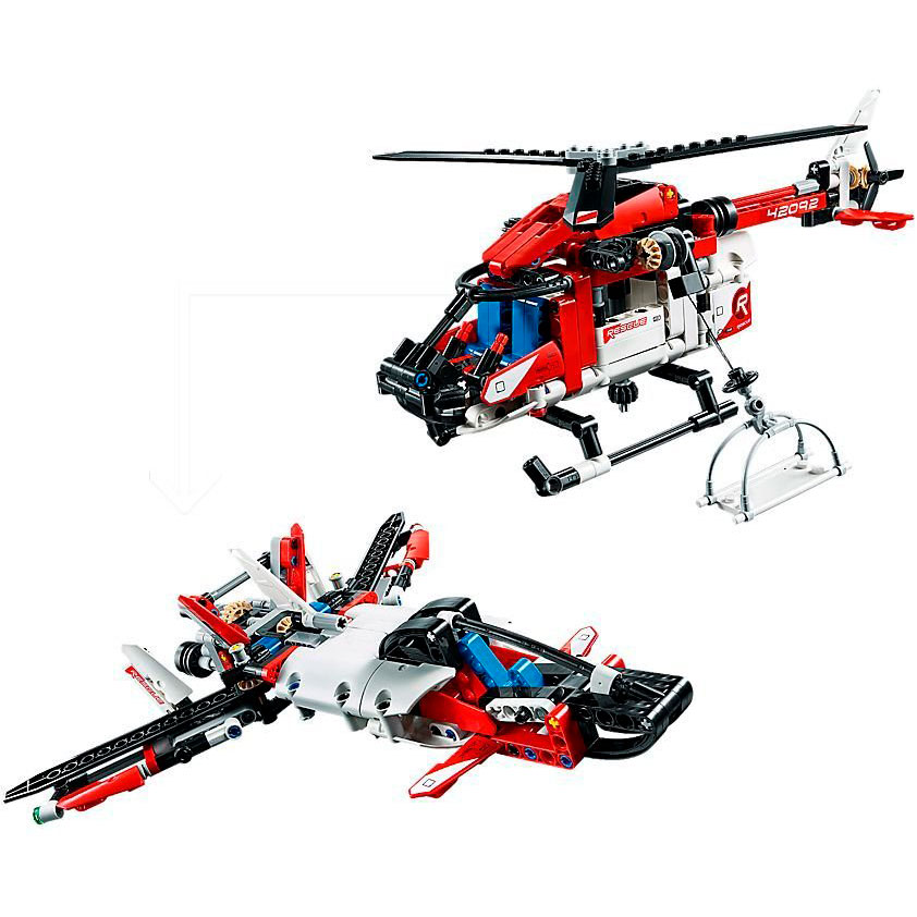 Конструктор LEGO Technic Спасательный вертолет (42092) Тип транспорта вертолет