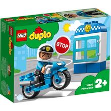 Конструктор LEGO DUPLO Полицейский мотоцикл 8 деталей (10900)