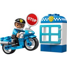 Конструктор LEGO DUPLO Поліцейський мотоцикл 8 деталей (10900)