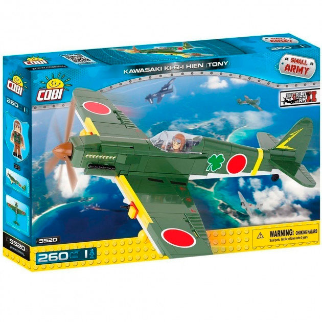 

Конструктор COBI Самолет Кавасаки KI-61-II Тони (COBI-5520), Конструктор Самолет Кавасаки KI-61-II Тони