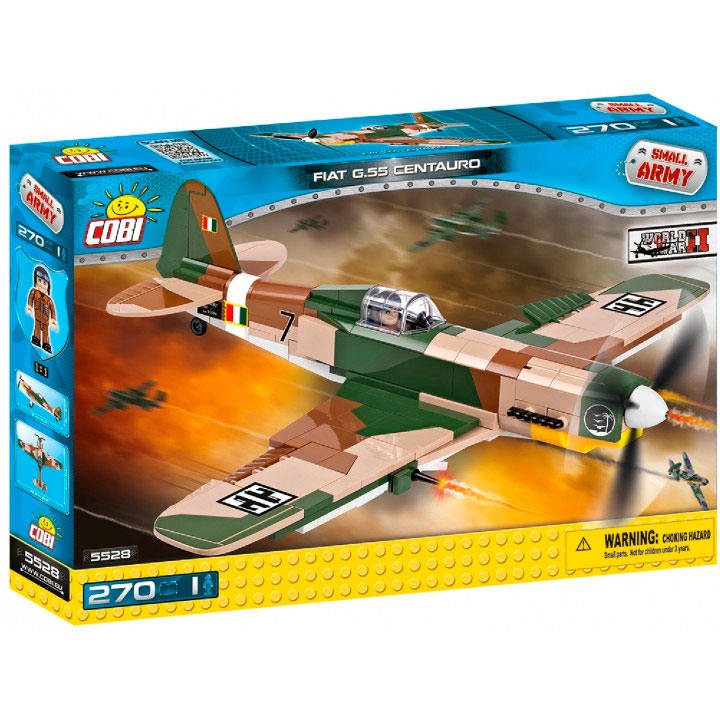 

Конструктор COBI Самолет Фиат G.55 Чентауро (COBI-5528), Конструктор Самолет Фиат G.55 Чентауро