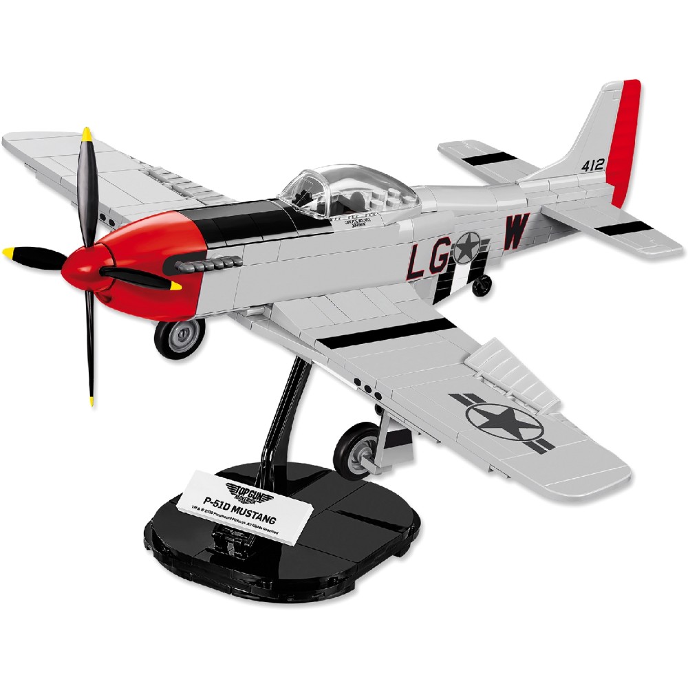 Конструктор COBI Top Gun P-51 Мустанг 262 деталі (COBI-5806) Тематика військова