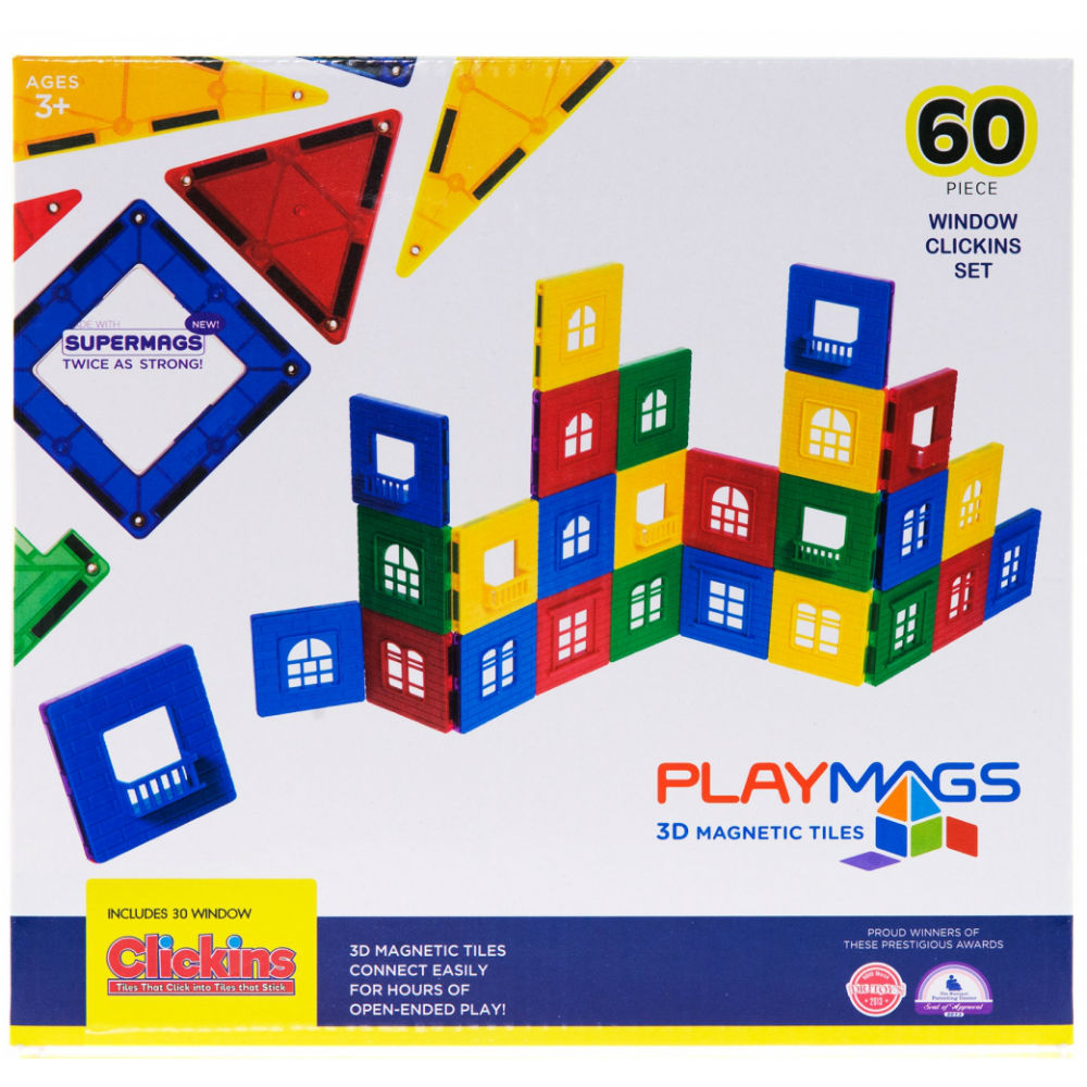 Магнітний набір PLAYMAGS PM169 60 елементів