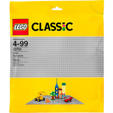 Конструктор LEGO Classic Базовая пластина Grey (10701)