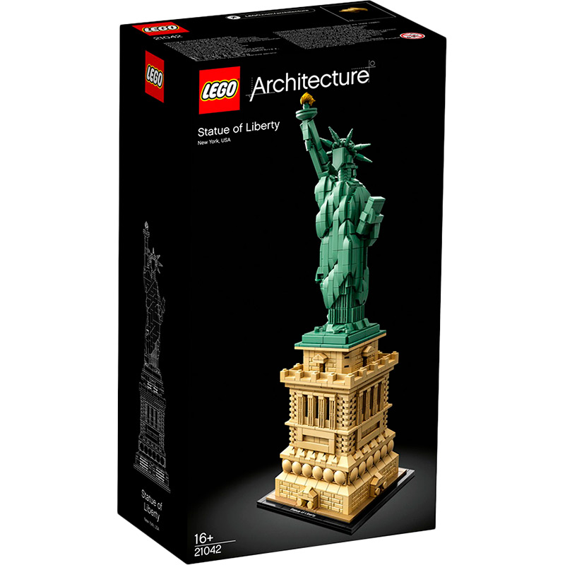 Конструктор LEGO Architecture Статуя Свободи 1685 деталей (21042)