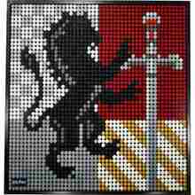 Конструктор LEGO Art Harry Potter Герб Хогвартса 4249 деталей (31201)