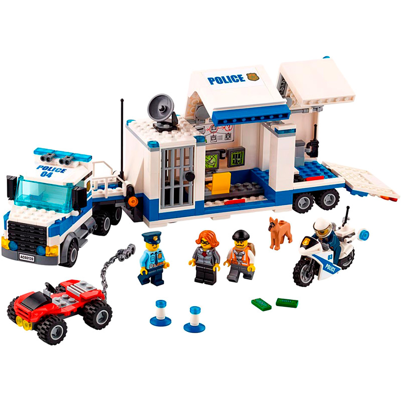 Конструктор LEGO City Мобильный командный центр 374 детали (60139) Тип классический