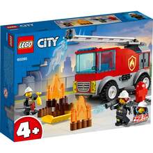 Конструктор LEGO City Пожарная машина с лестницей 88 деталей (60280)