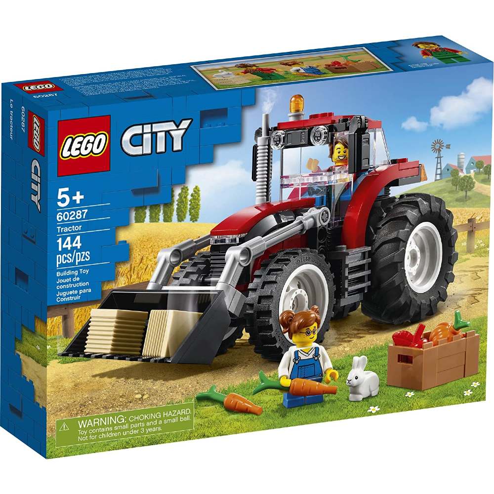 

Конструктор LEGO City Трактор 148 деталей (60287), City Трактор 60287