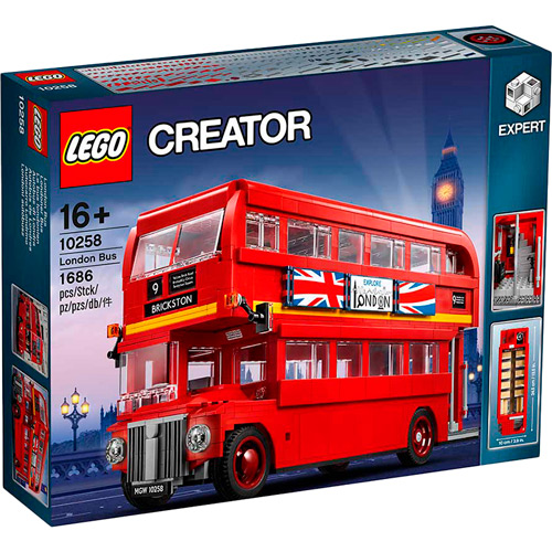 

Конструктор LEGO Creator Лондонский автобус 1686 деталей (10258), Creator Лондонский автобус 10258
