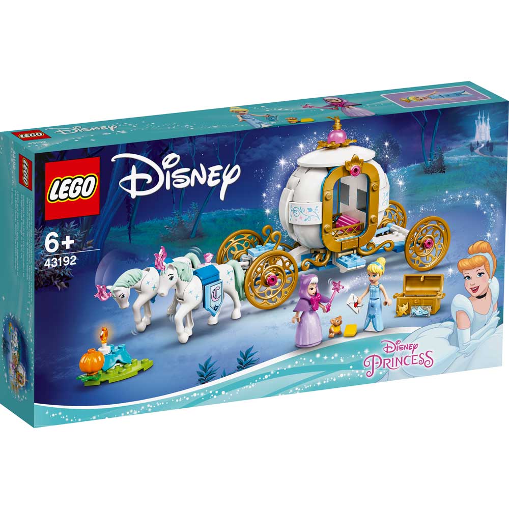 

Конструктор LEGO Disney Princess Королевская карета Золушки 237 деталей (43192), Disney Princess Королевская карета Золушки 43192