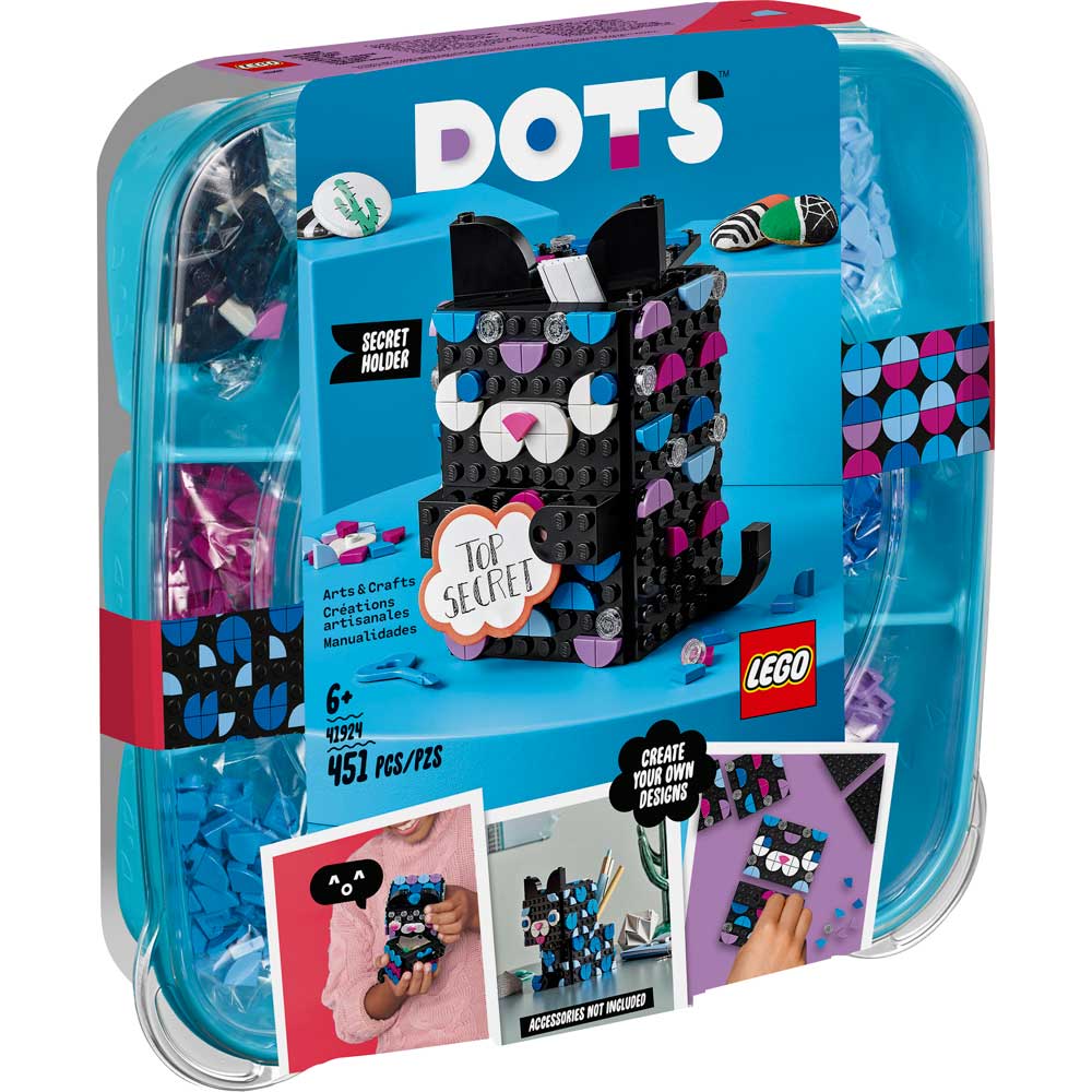 

Конструктор LEGO DOTS Секретная шкатулка 451 деталь (41924), DOTS Секретная шкатулка 41924