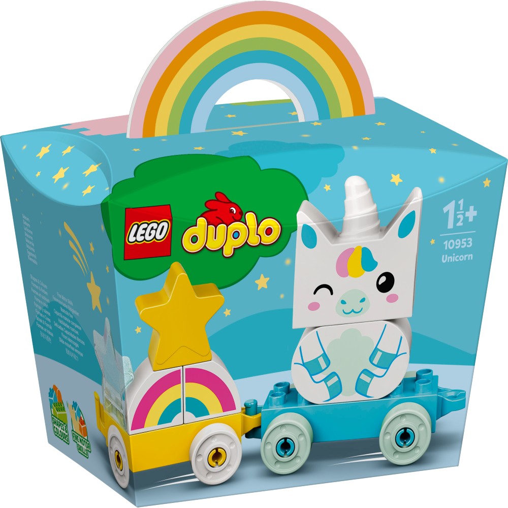 

Конструктор LEGO DUPLO Единорог 8 деталей (10953), DUPLO Единорог 10953