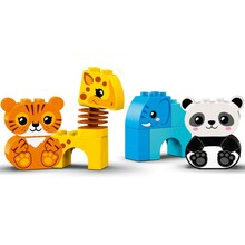 Конструктор LEGO DUPLO My First Поезд с животными 15 деталей (10955)