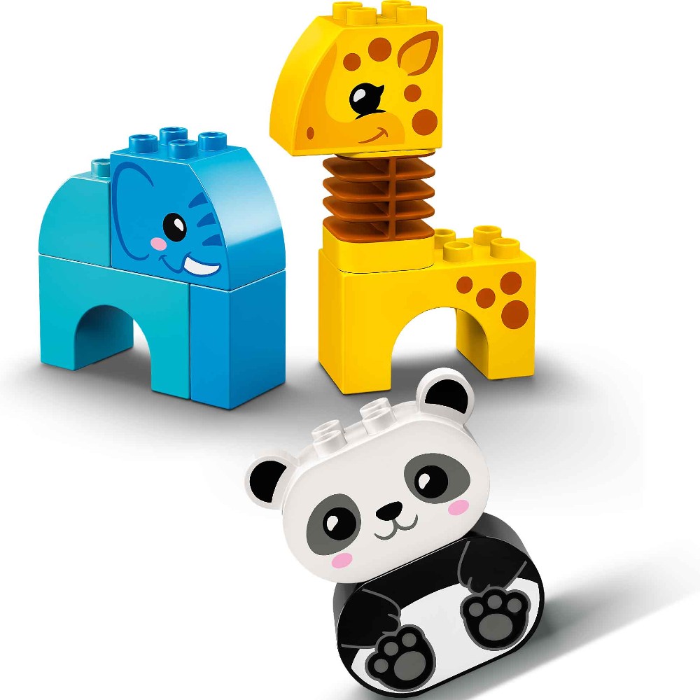 Конструктор LEGO DUPLO My First Поезд с животными 15 деталей (10955) Серия Lego DUPLO